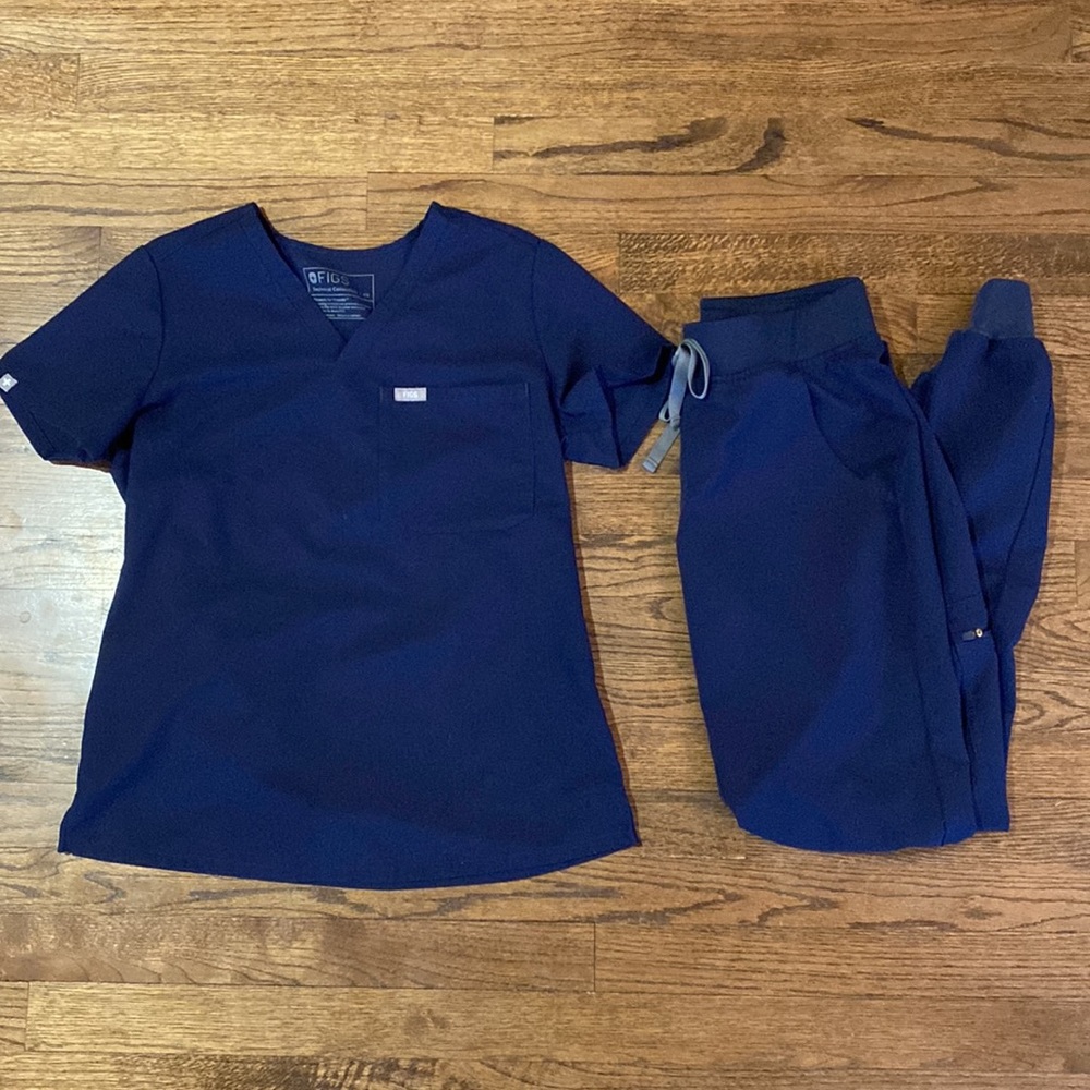 Figs scrub set XS Catarina Zamora jogger Navy blue